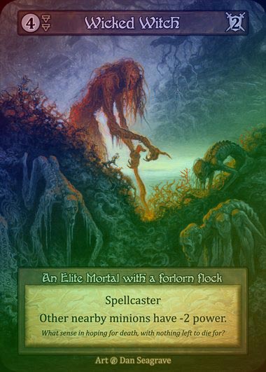 【FOIL】[Earth] Wicked Witch [beta-Elite]